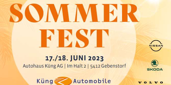SOMMERFEST IM AUTOHAUS KÜNG AG 